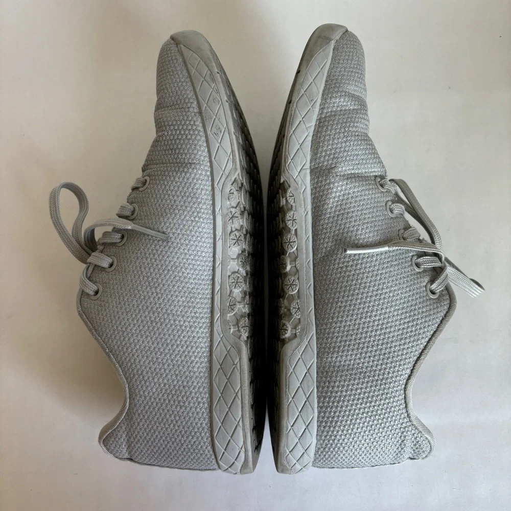 NOBULL casual athletic lace up Trainer Gray Sneakers Shoes size women 10 men 8.5